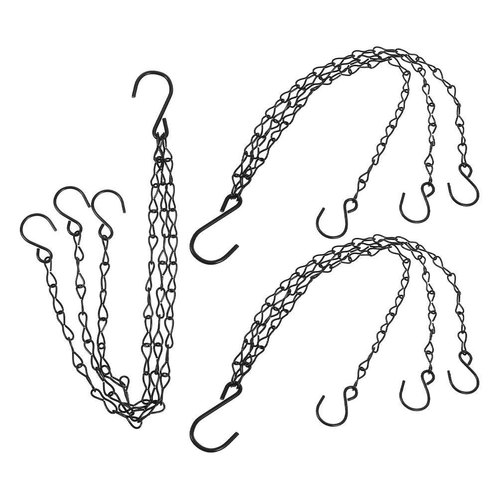 Hanging Planter Basket - Conjunto de 3 Cestas de Metal