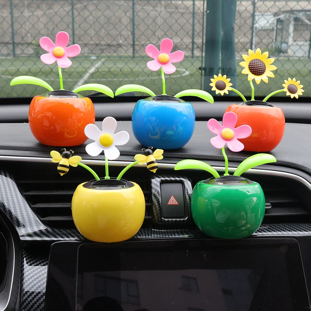 Gardening Tools Cute - Ornamento de carro movido a energia