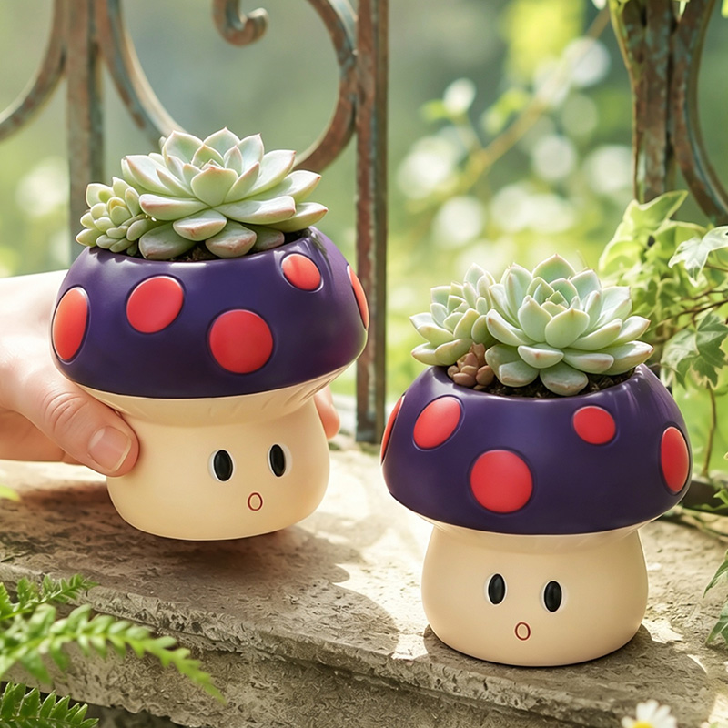 Gardening Tools Cute - Vaso de Resina em Forma de