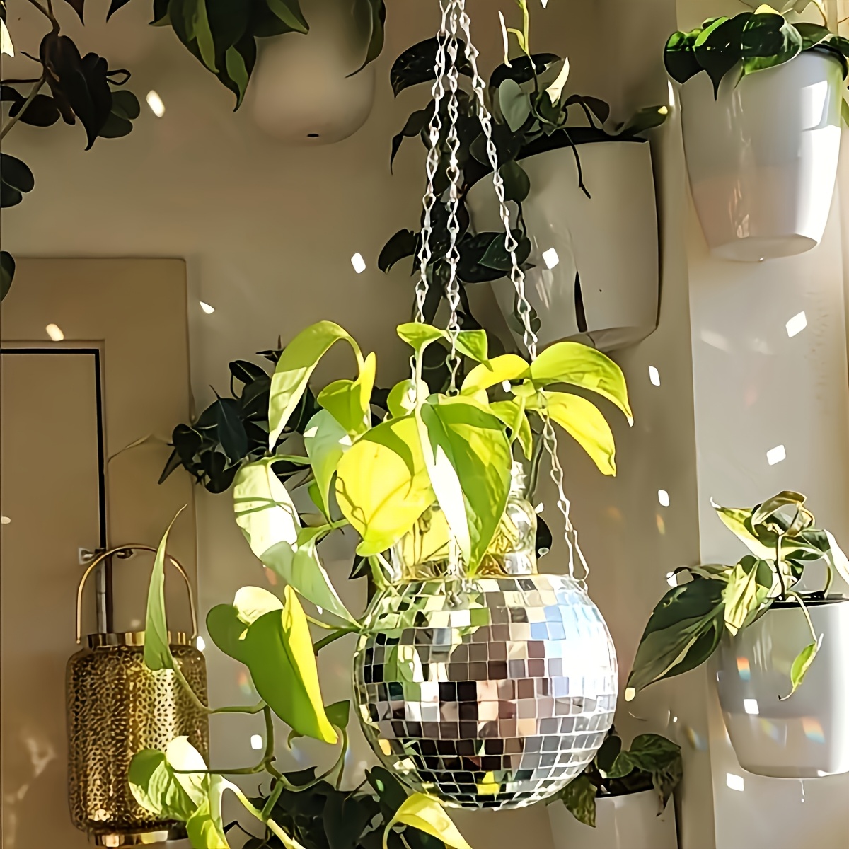 Hanging Planter Basket - Cesto de Plantas Suspenso em Forma