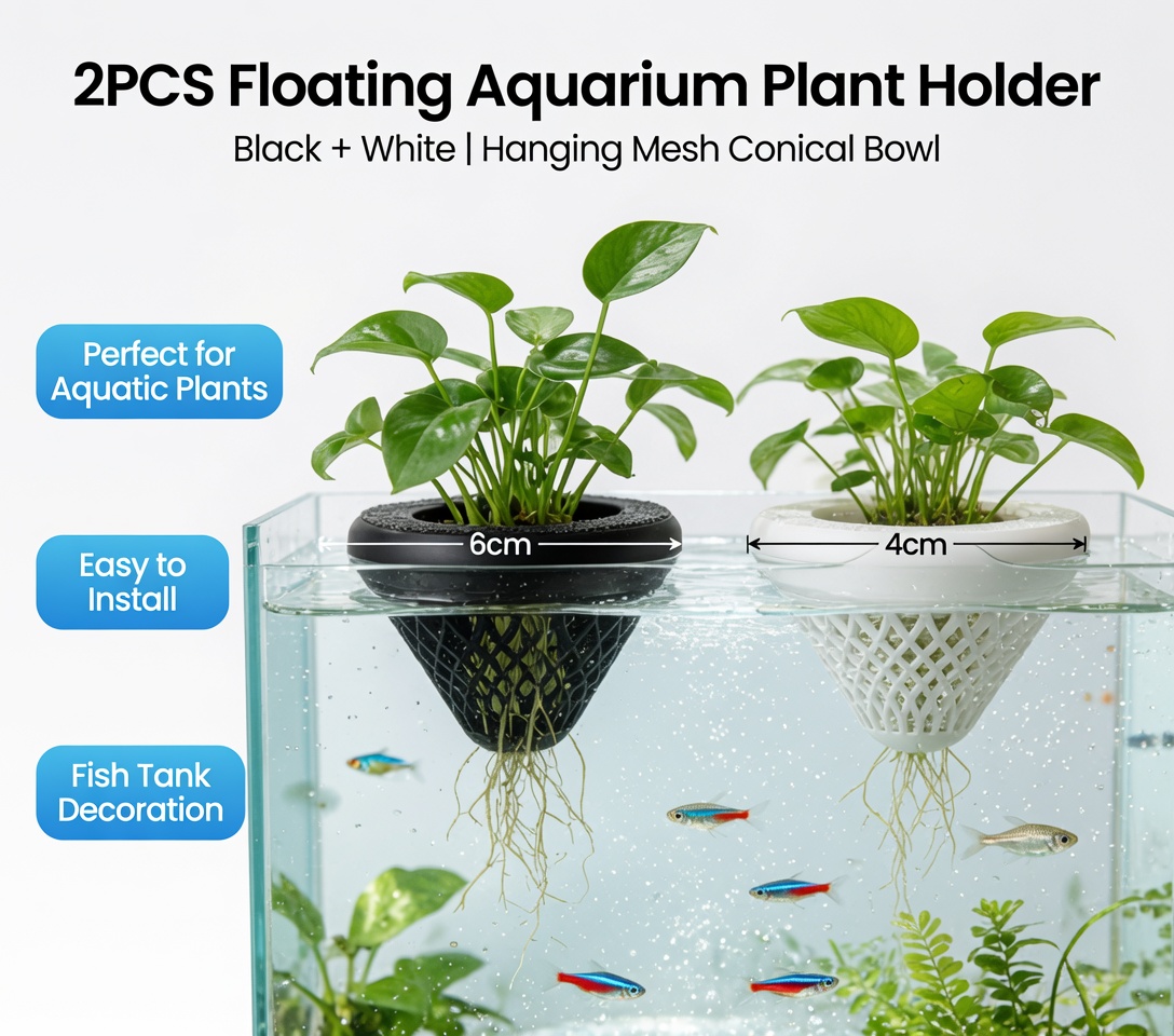 Suporte Flutuante para Plantas - Hanging Planter Basket avaliação e preço