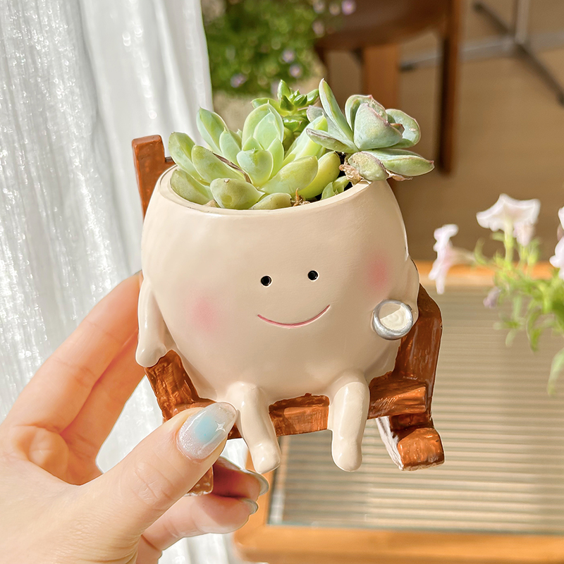 Vaso de Resina Estiloso e Fofo - Gardening Tools Cute avaliação e preço
