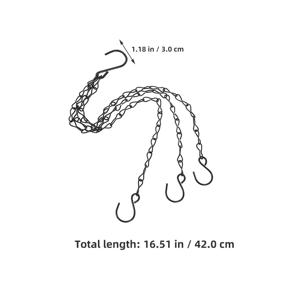 Conjunto de 3 Cestas de Metal  - Hanging Planter Basket avaliação e preço