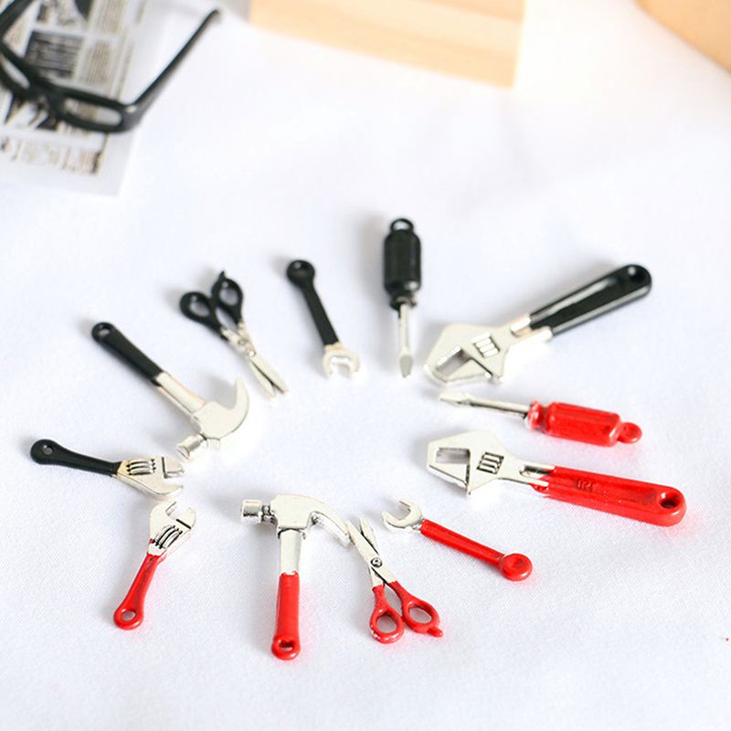 3/4/5/6pcs casa de bonecas kit - Gardening Tools Repair avaliação e preço