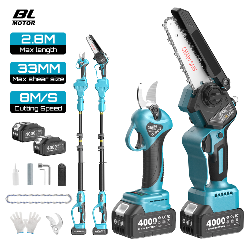 Seesii 3-em-1 pólo telescópico - Gardening Tools Usa avaliação e preço