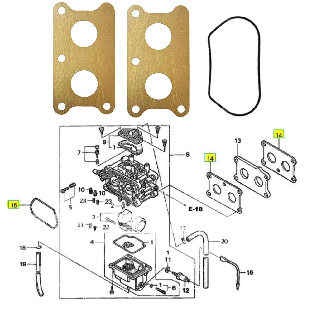 Kit de reparo de carburador de - Gardening Tools Repair avaliação e preço